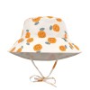 Omkeerbaar UV zonnehoedje met appelsienen - Bucket hat orange sea (stapelkorting)
